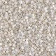Miyuki delica beads 10/0 - Gilt lined white opal DBM-221